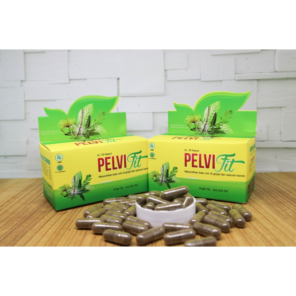 PELVIFIT Obat Herbal Batu Ginjal Batu Empedu Peluruh Batu Ginjal Melancarkan BAK - Naturafit BPOM