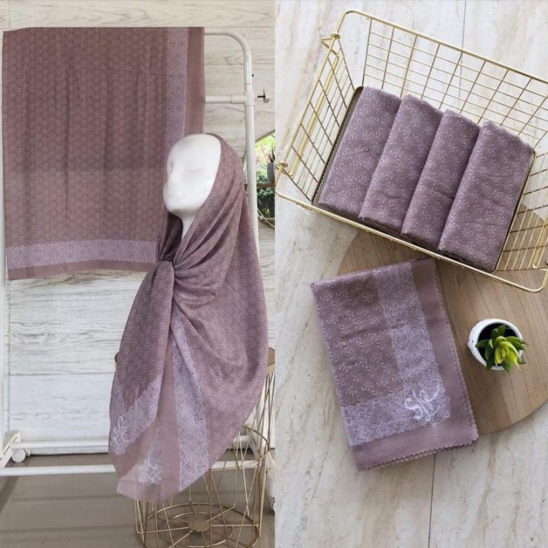 SADEAN HIJAB DENAY MOTIF BARU/HIJAB SEGI4 MOTIF/HIJAB VOAL TERBARU