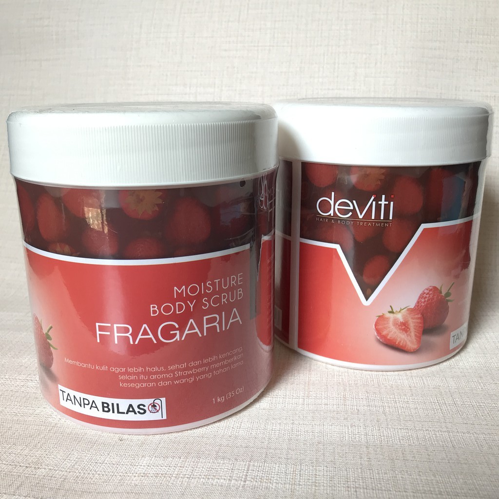 Deviti Moisture Body Scrub Lulur Badan 1 kg