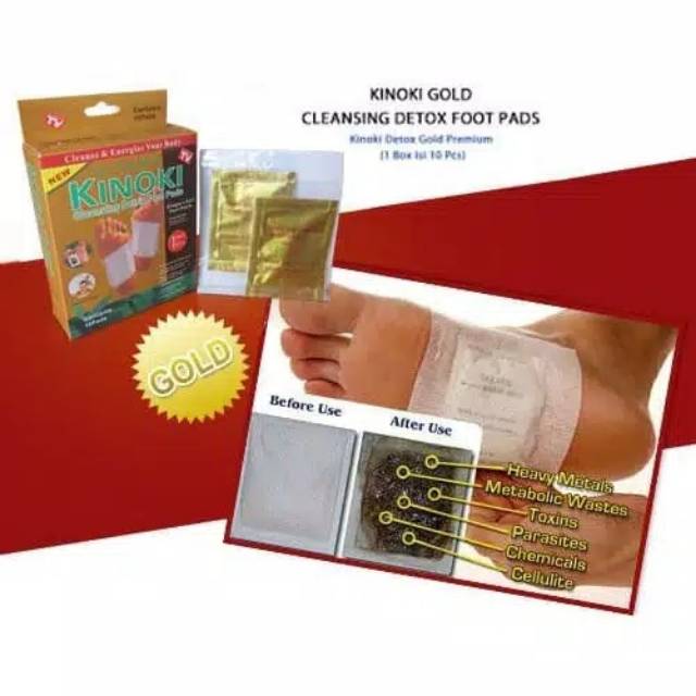 KINOKI GOLD / koyo kaki detox premium 1 Box (10Pcs)