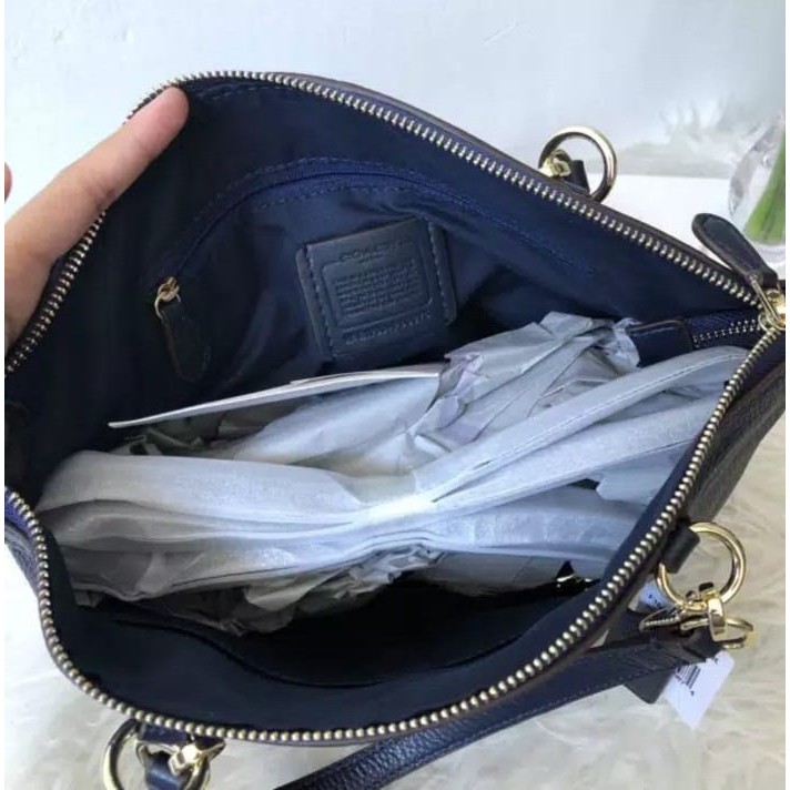 Tas Coach f36675 Small Kelsey Midnight Navy