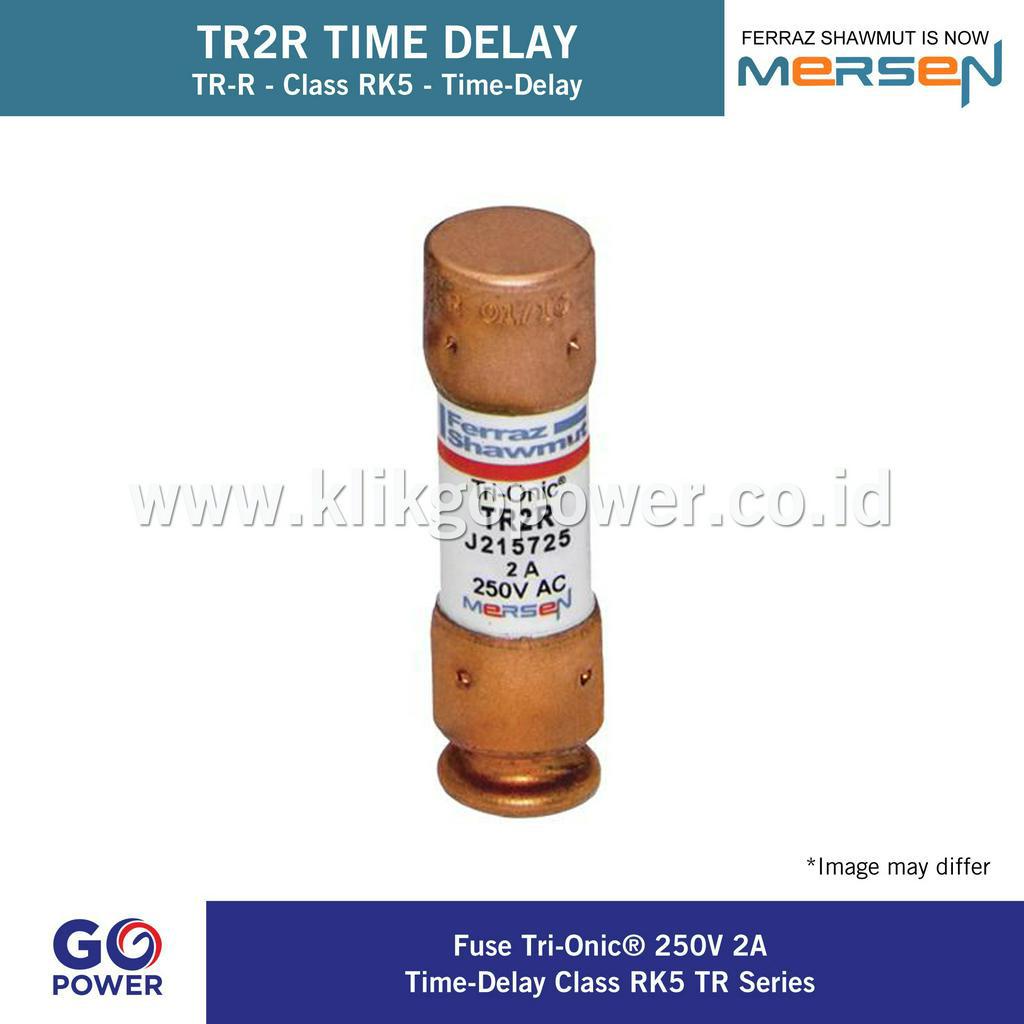 thumbnail image 2 of Ferraz Shawmut TR60R 60 Amp 250V Fusetron Dual Element Class RK5 – Mersen 2 of 6