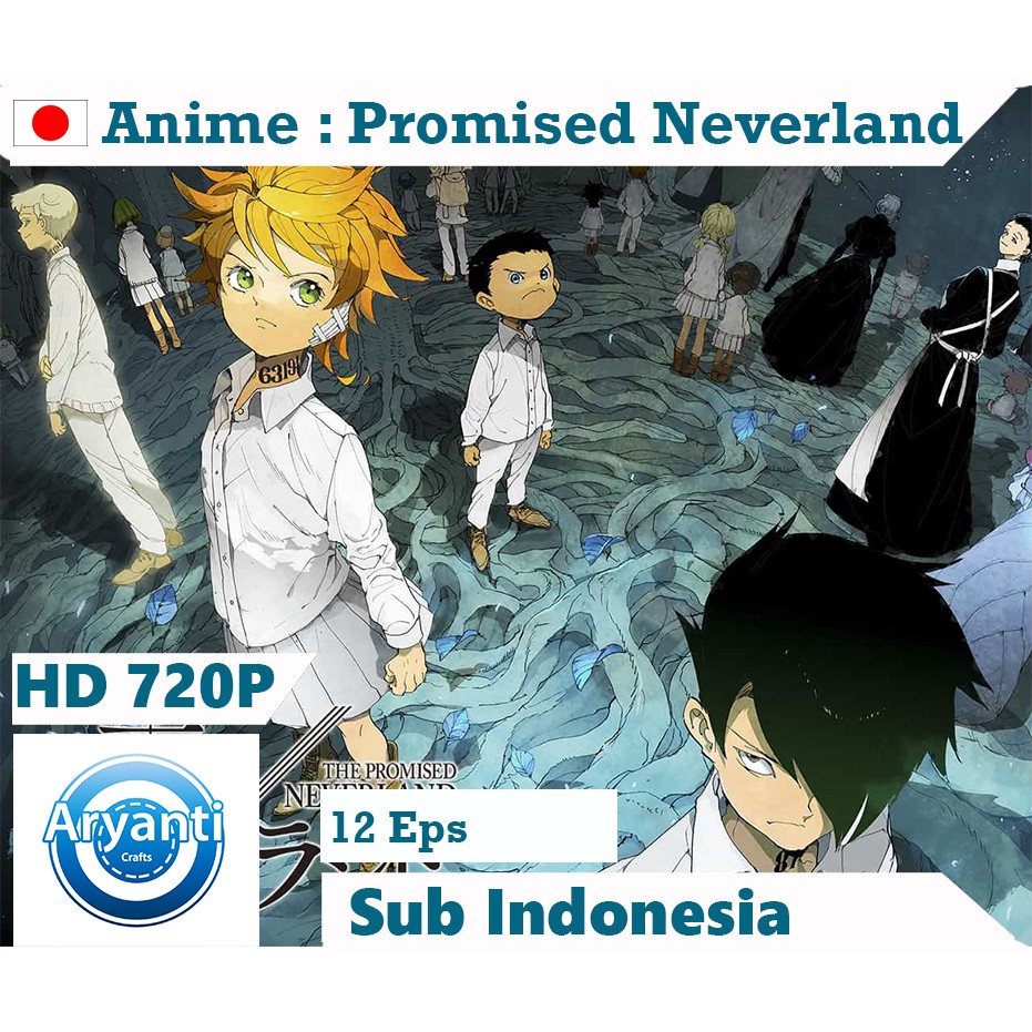 KASET DVD PROMISED NEVERLAND HD 720P SUB INDONESIA