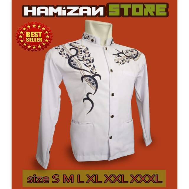 jasko putih bordir koko jasko putih bordir koko bordir koko jasko original