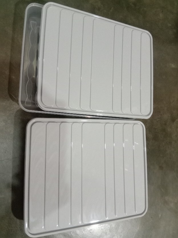 Refrigerator Food Storage Container With Lid Sealed Crisper Food Fresh Keeping Egg Fish Storage Box Fresh Spacer Organizer Case