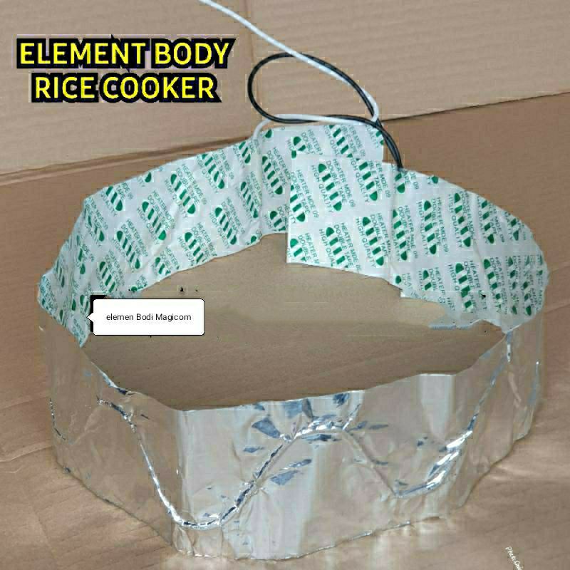 Elemen Pemanas Magicom  , Otomatis , Elemen pemanas Rice Cooker ( Body samping,Tutup Atas )