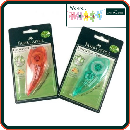 

Faber Castell Correction Tape 10m GN 510 Tipe X TIPE EX TIP EX TIP X 5mm ORIGINAL