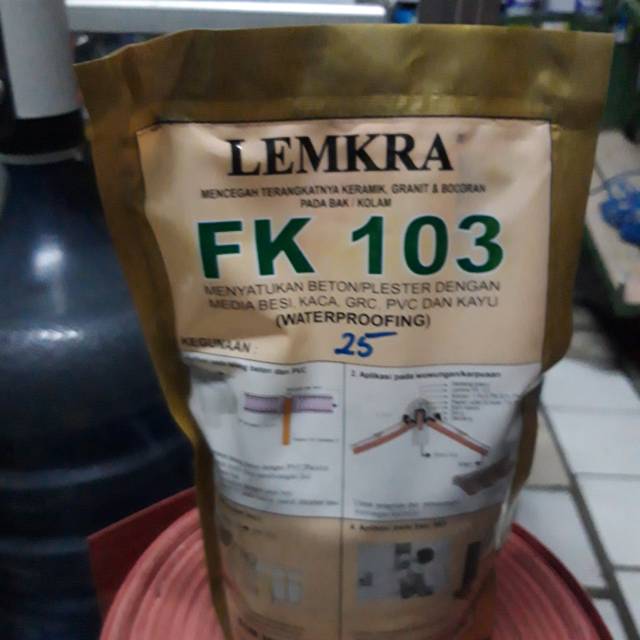 Lemkra Fk 103 Semen Multi Fungsi Perekat Keramik Pada Kayu Dan Besi Sebagai Waterproofing Shopee Indonesia