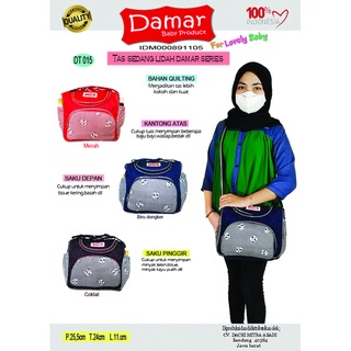 Tas Bayi Praktis Tas Multifungsi Murah / Tas Sedang Lidah Damar - DT015