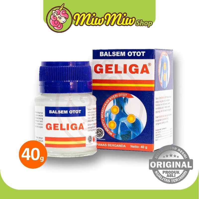 Balsem Otot Geliga 10 gr/20 gr/40 gr