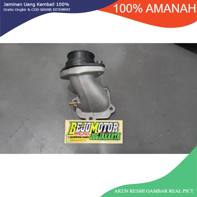 MANIPOL INTAKE MANIFOLD FIZ R KARBU PE PWK NINJA 28 MM