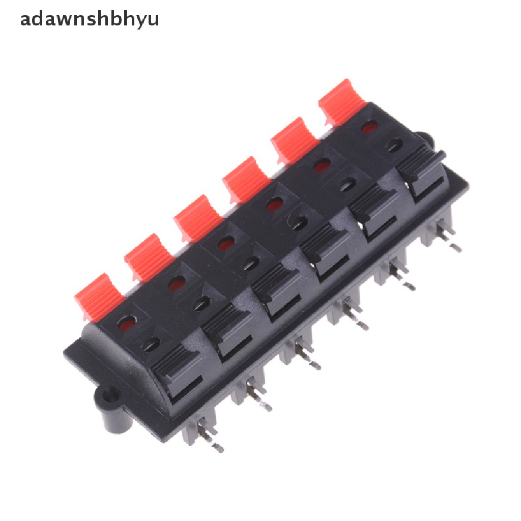 Plat Konektor Pelepas Dorong 12arah adawnshbhyu 2baris Stereo Terminal Speaker Strip Block