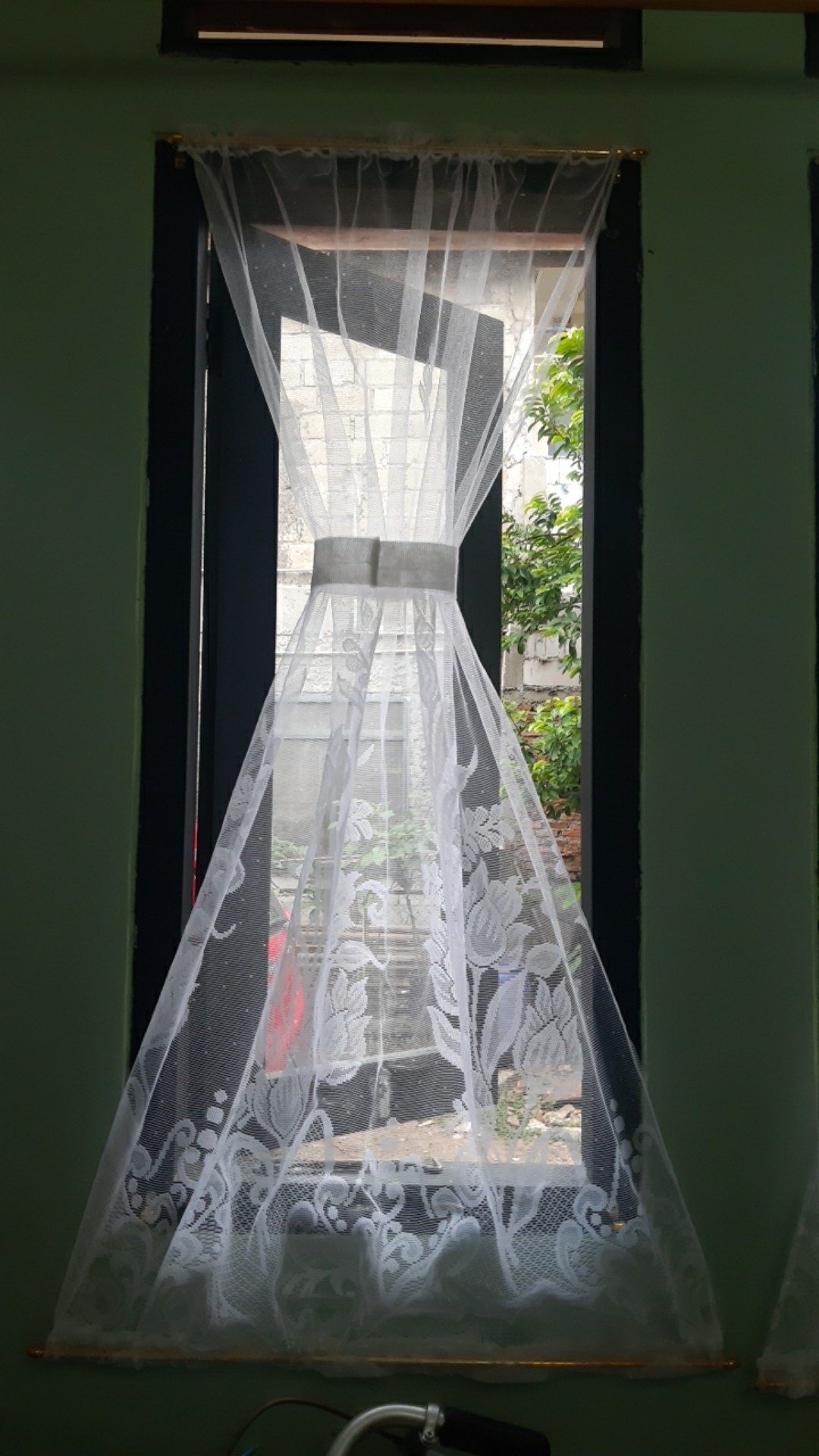 Vitrase Gorden Kupu-kupu Minimalis 120x80cm + Ikatan