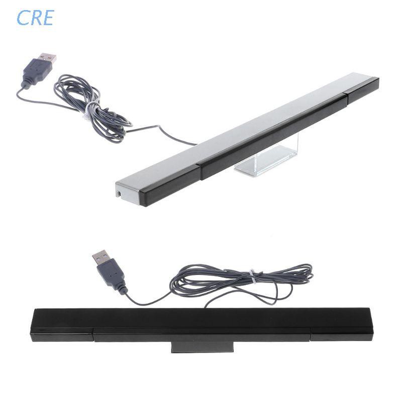 Cre Sensor Bar Penerima Sinyal Ir Kabel Usb Plug Pengganti Untuk Remote Nitendo