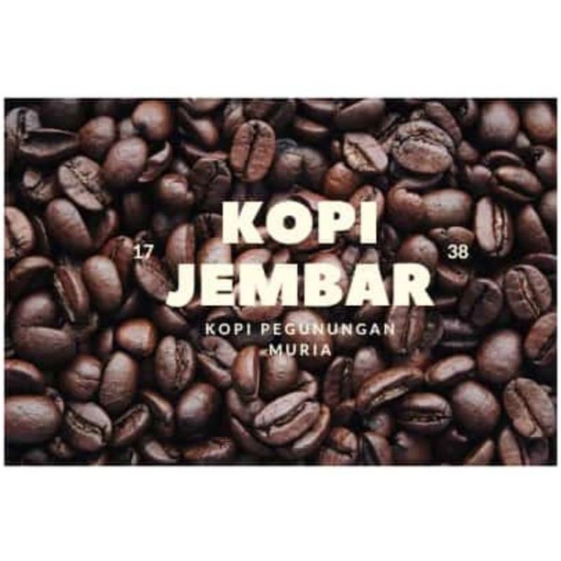 

KOPI ARABICA JEMBAR