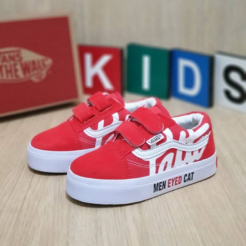 Vans oldskol patta sneaker sepatu murah anak anak import quality