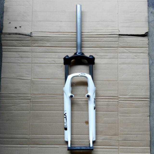 Fork Oversize OS MTB 26 " Alloy V-brake Only White Suntour XCT