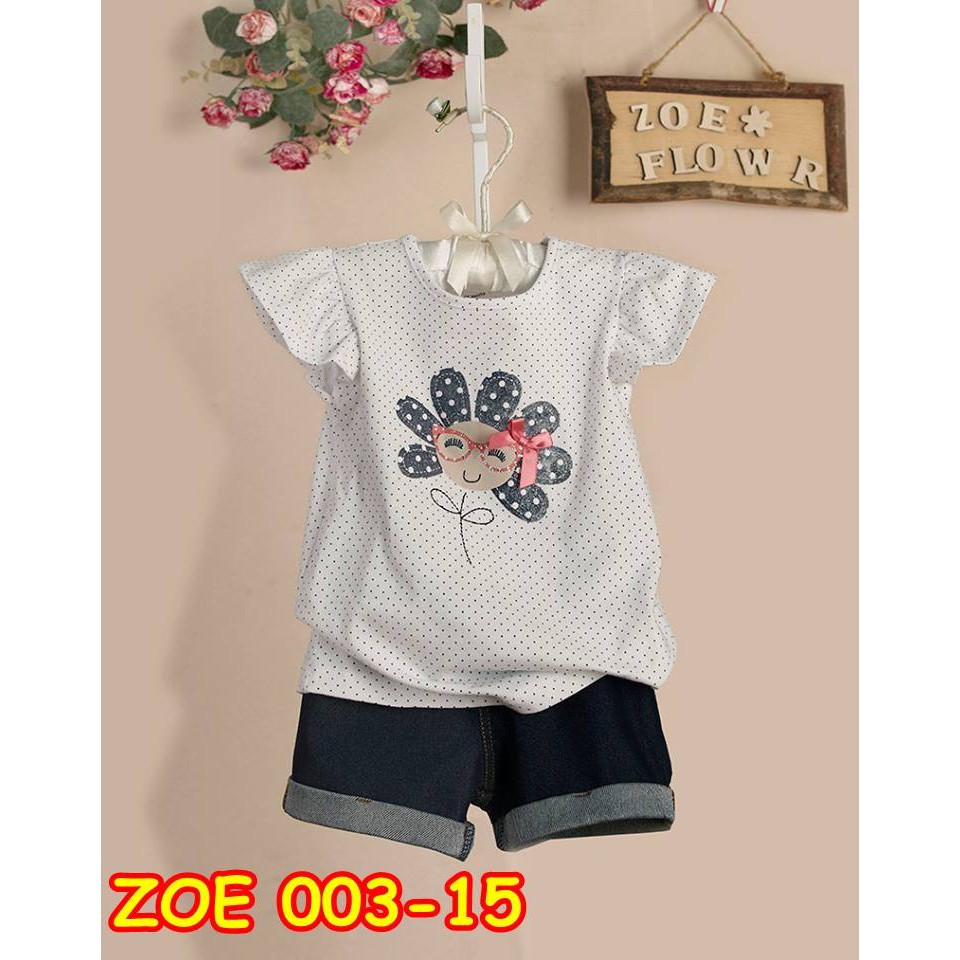 ZOE 003-15 / BAJU ANAK PEREMPUAN / SETELAN ANAK