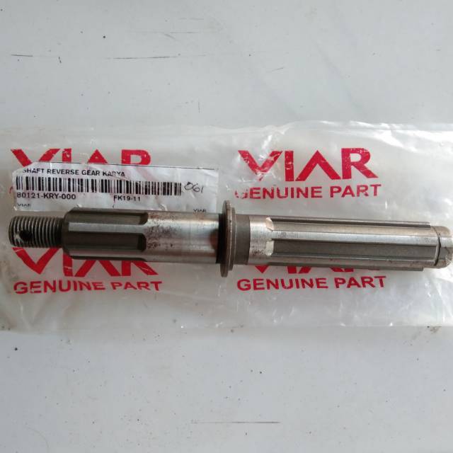 Shaft Reverse gear Karya / Shaft As gear box maju mundur Viar Karya ORI (80121-KRY-000)