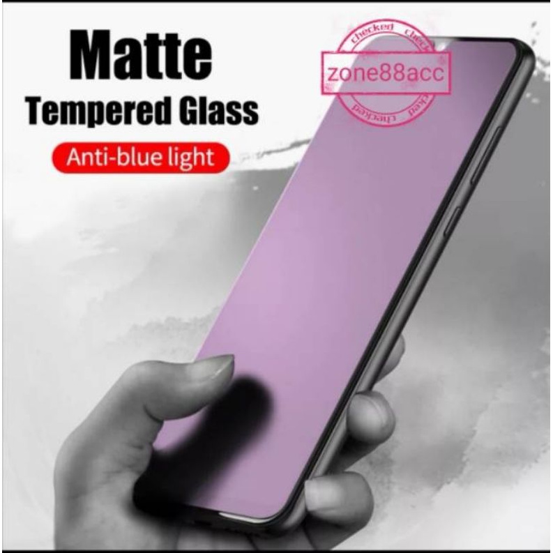 Redmi 9 9prime 9C Prime C NFC Antigores Blue Tempered Glass Screen Guard protector TG Antiblue Light