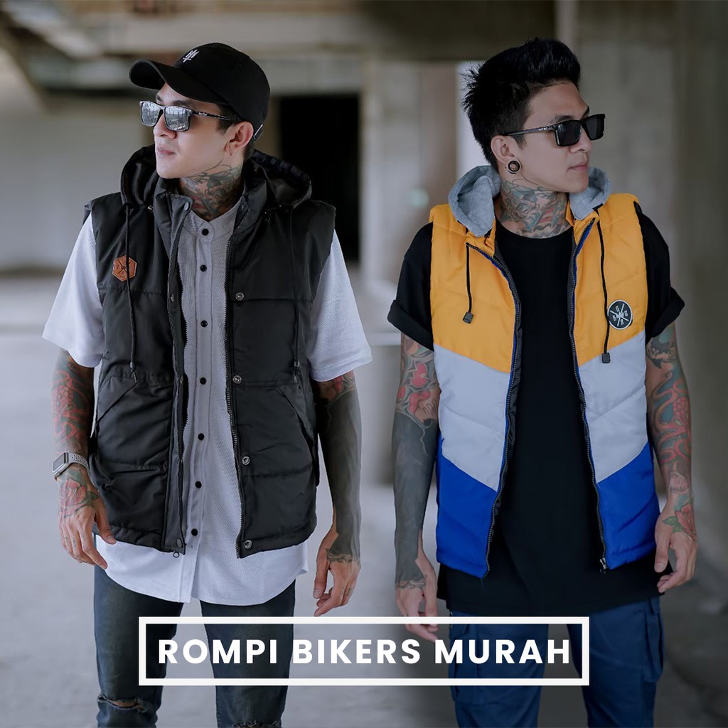 Rompi bikers | Rompi pria sakatsu | Body protector | Rompi outdoor | Rompi cowok keren