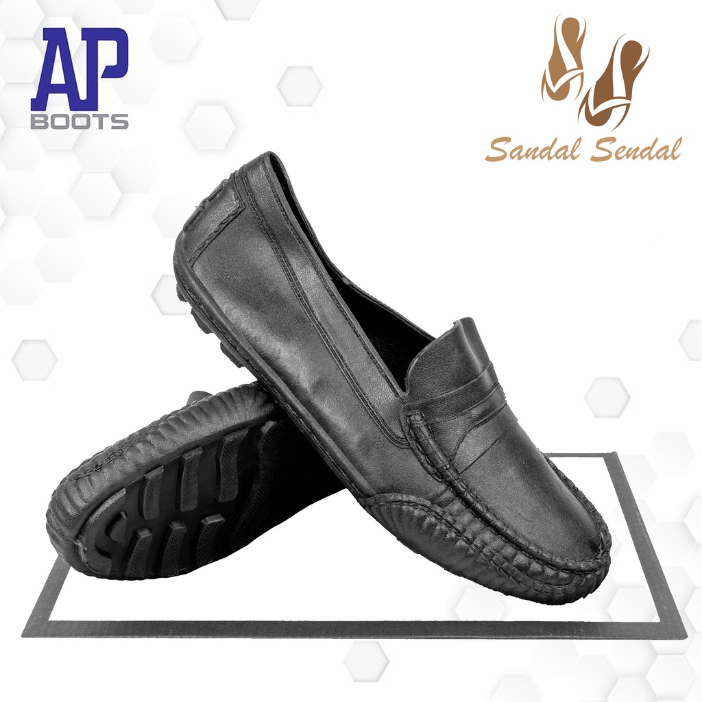 sepatu pantofel karet wanita AP 975//sepatu casual//sepatu kantor