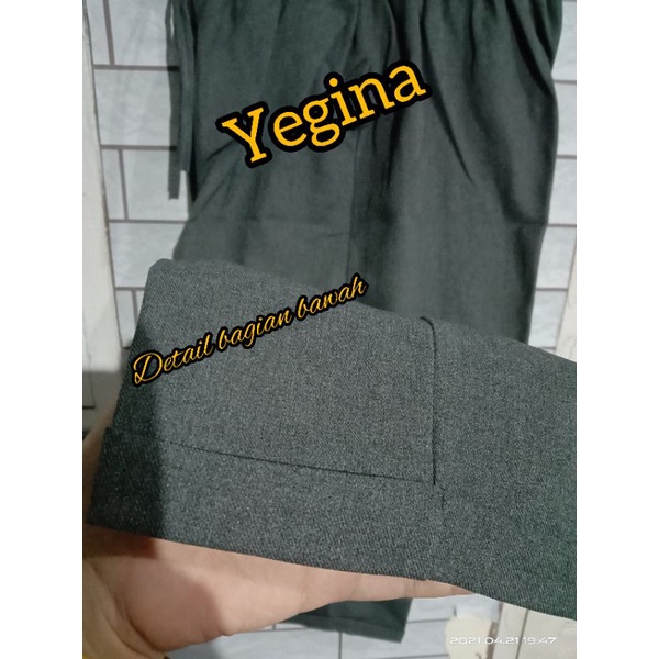 Celana kerja wanita bahan drill premium jumbo/superjumbo putih banyak warna polos/ baggy pants  panjang kekinian terlaris termurah 2021