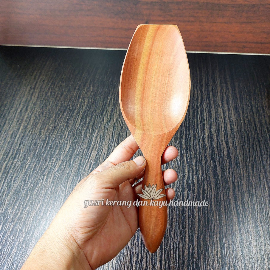 Centong kayu - Centong tepung kayu - Centong nasi kayu