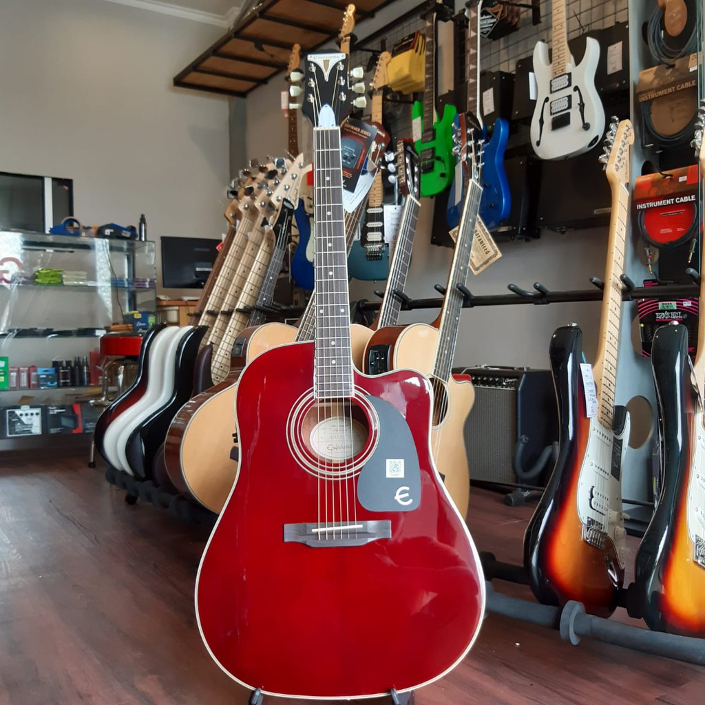 Epiphone PRO 1 Acoustic Guitar Wine Red