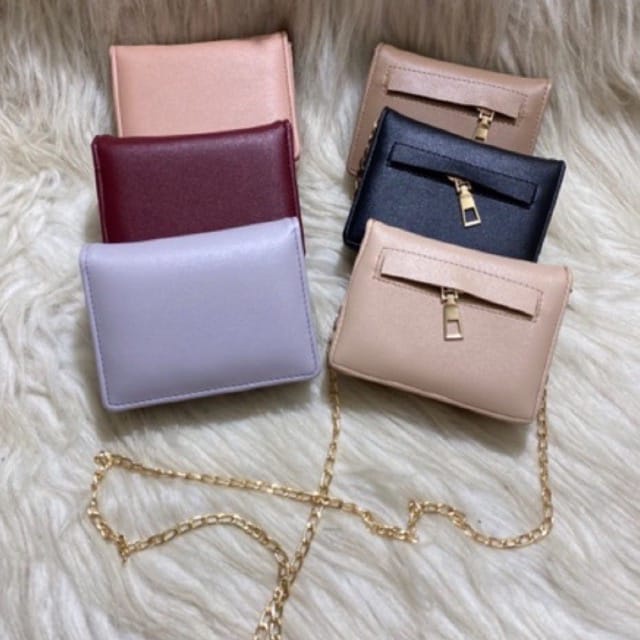 DOMPET KARTU TERBARU / DOMPET FASHION KEKINIAN / DOMPET SELEMPANG WANITA