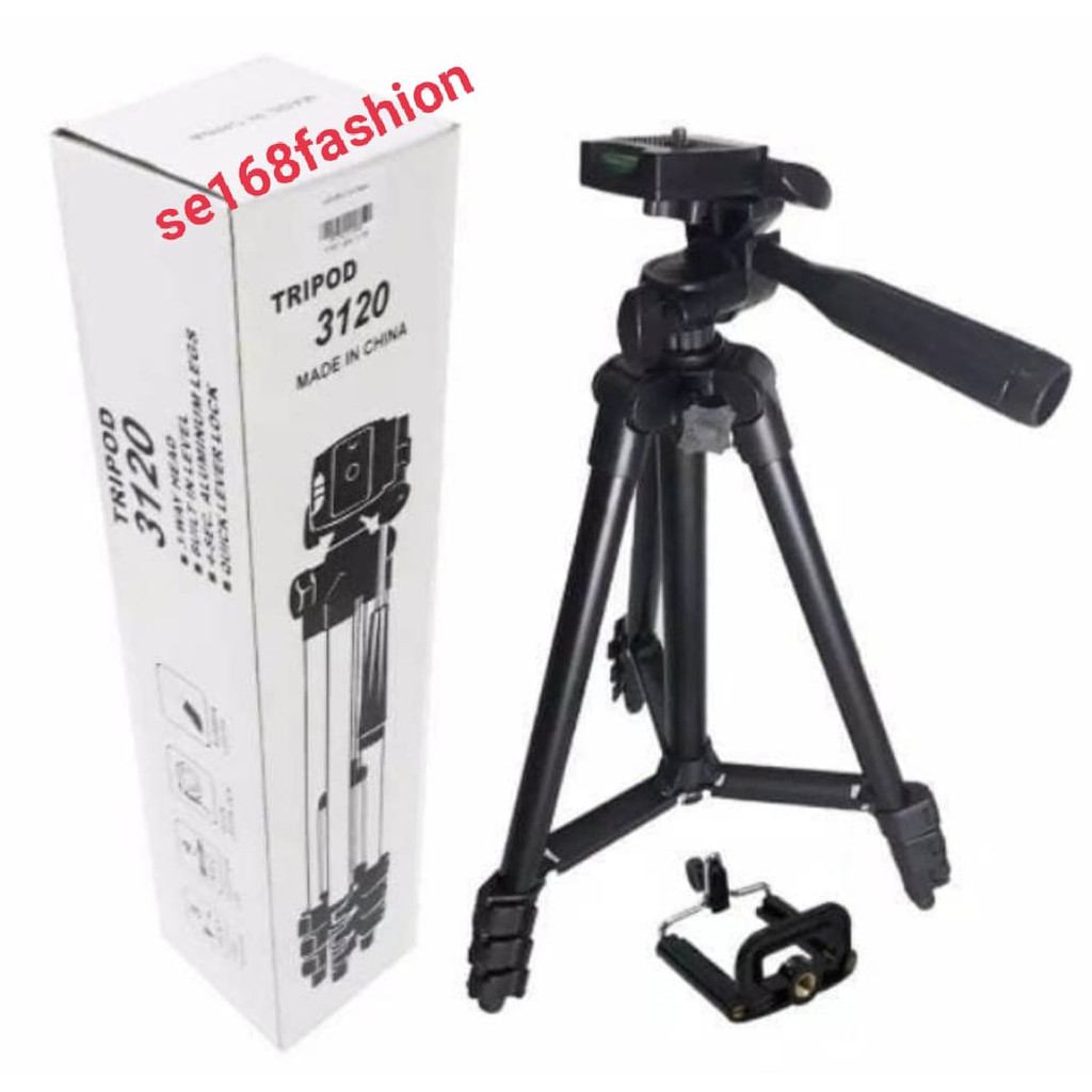 Tripod Camera Handphone merek Weifeng 3120a 1 meter Black Editon