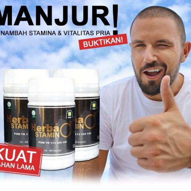 Herbastamin NASA menambah stamina pria