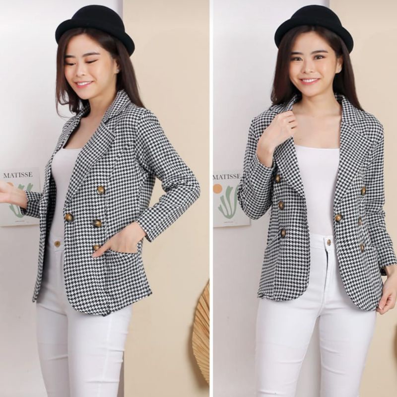 blazer viona wanita fashion terbaru