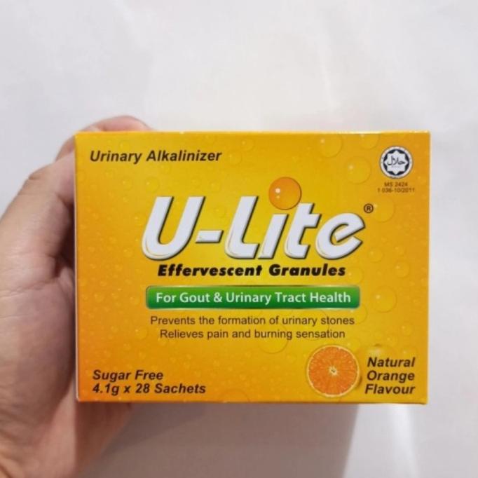 

ULite U-Lite Box 28 Sachet Obat Kencing Batu Dan Saluran Kemih