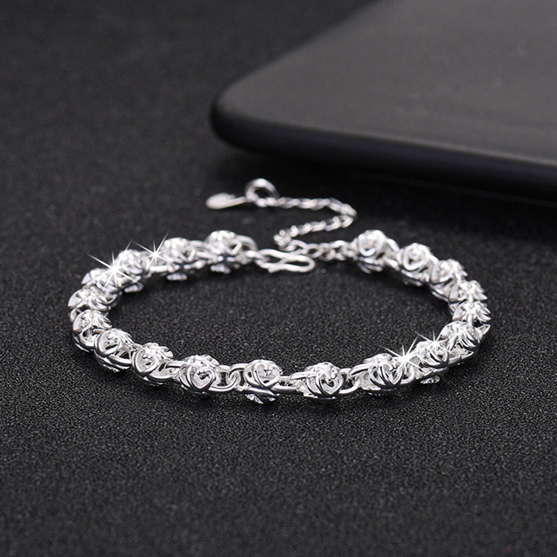 Gelang Rantai Manik-Manik Model Hollow Out Untuk Wanita