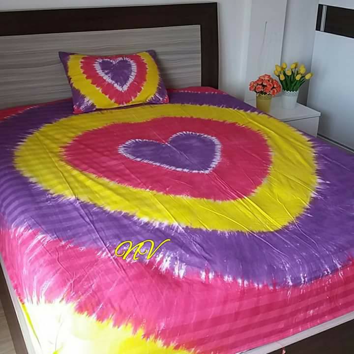 SPREI BALI TIEDYE KATUN UK 200*200