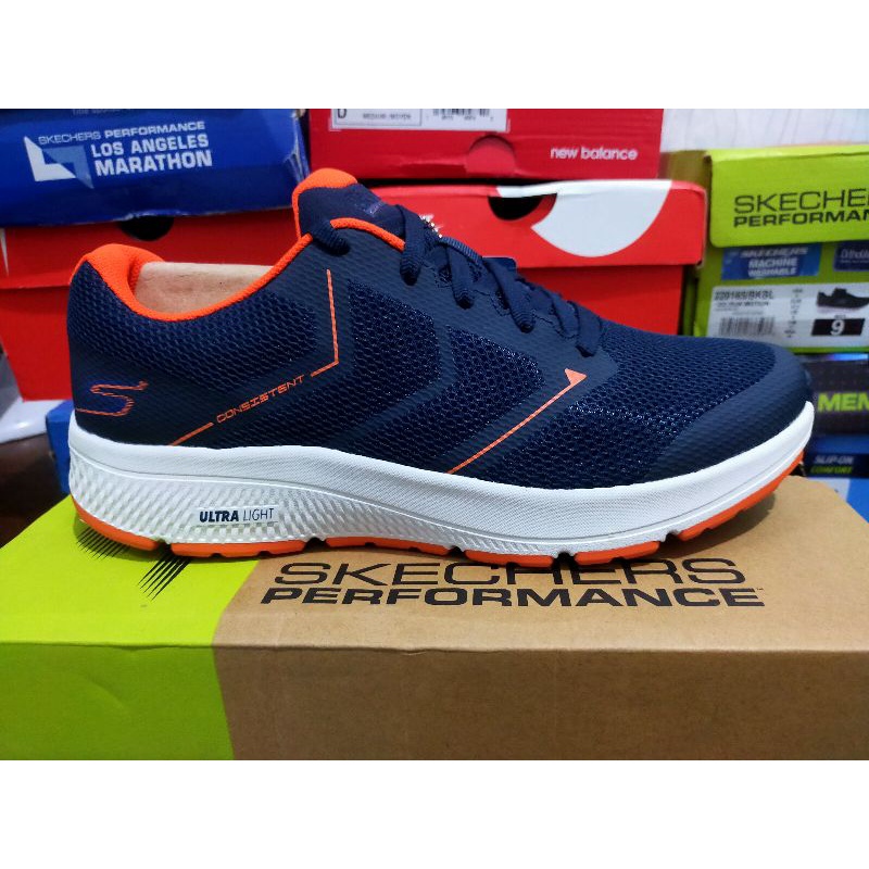 SKECHERS GO RUN CONSISTENT 220082/NVOR SIZE 42.5