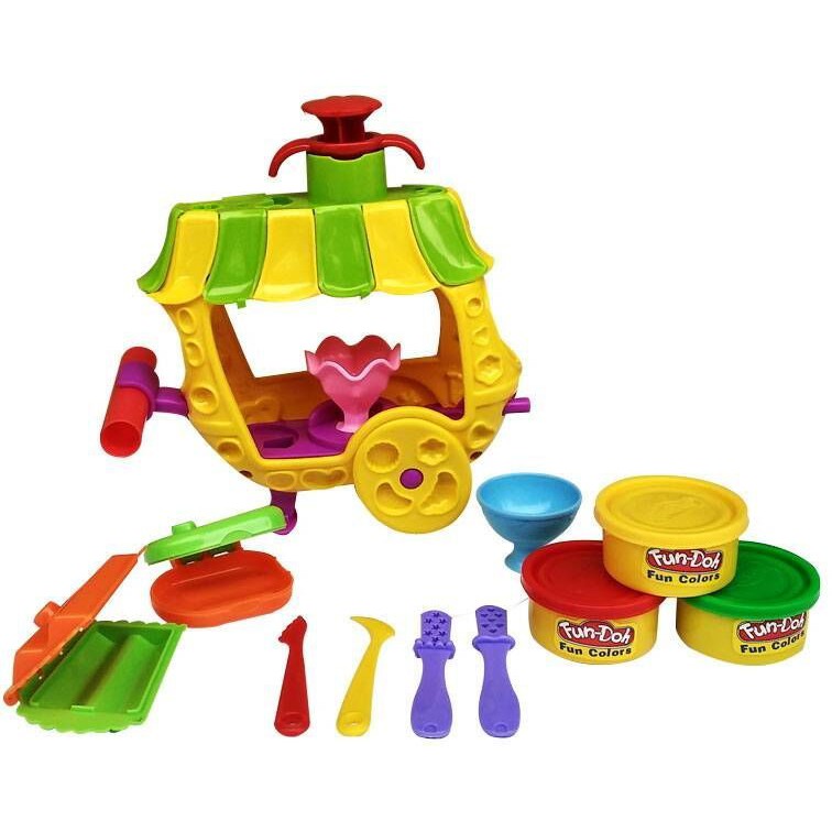 Jual Fundoh Sundae Cart/Playdoh sundae cart/play doh sundae cart/fun