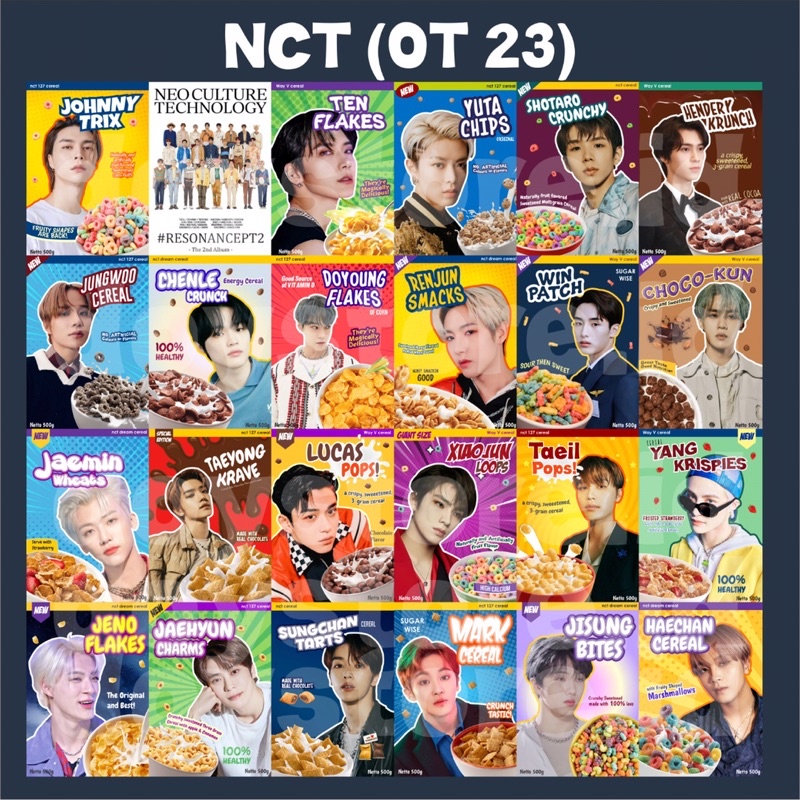 [BACA DESKRIPSI] Poster Aesthetic NCT | Wall Poster NCT A6 A5