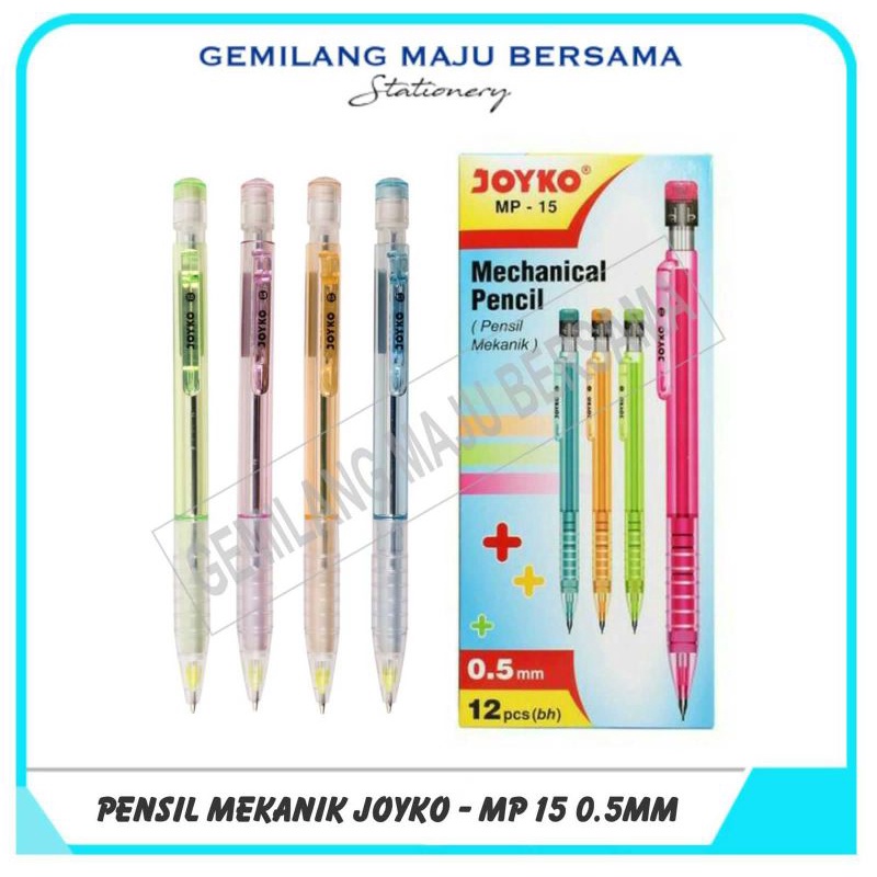 

Pensil Mekanik / Mechanical Pencil Joyko MP-15 / 0.5mm