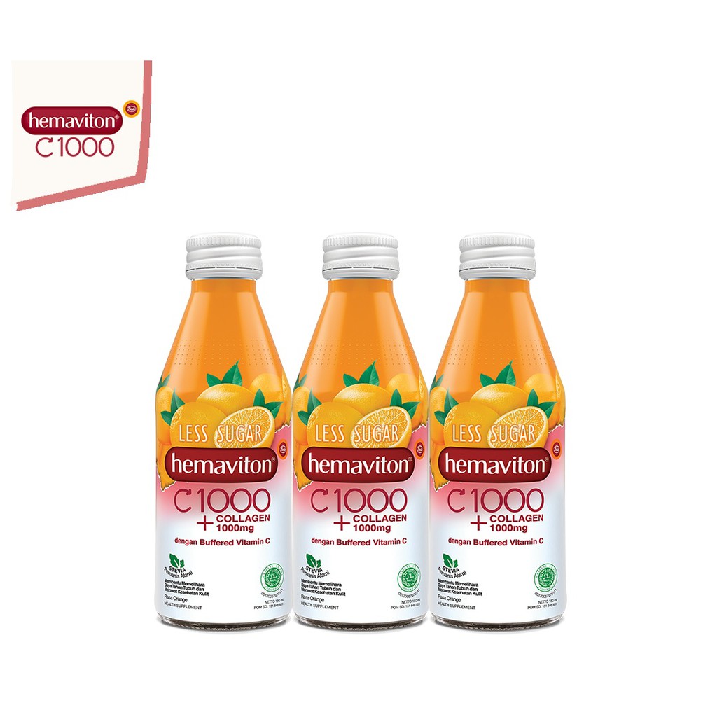 VITAMIN C 1000 MG HEMAVITON COLAGEN 150 ML BOTOL