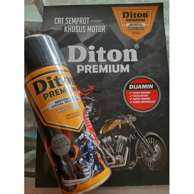  Cat semprot epoxy  diton premium 9120 primer grey 400 cc 