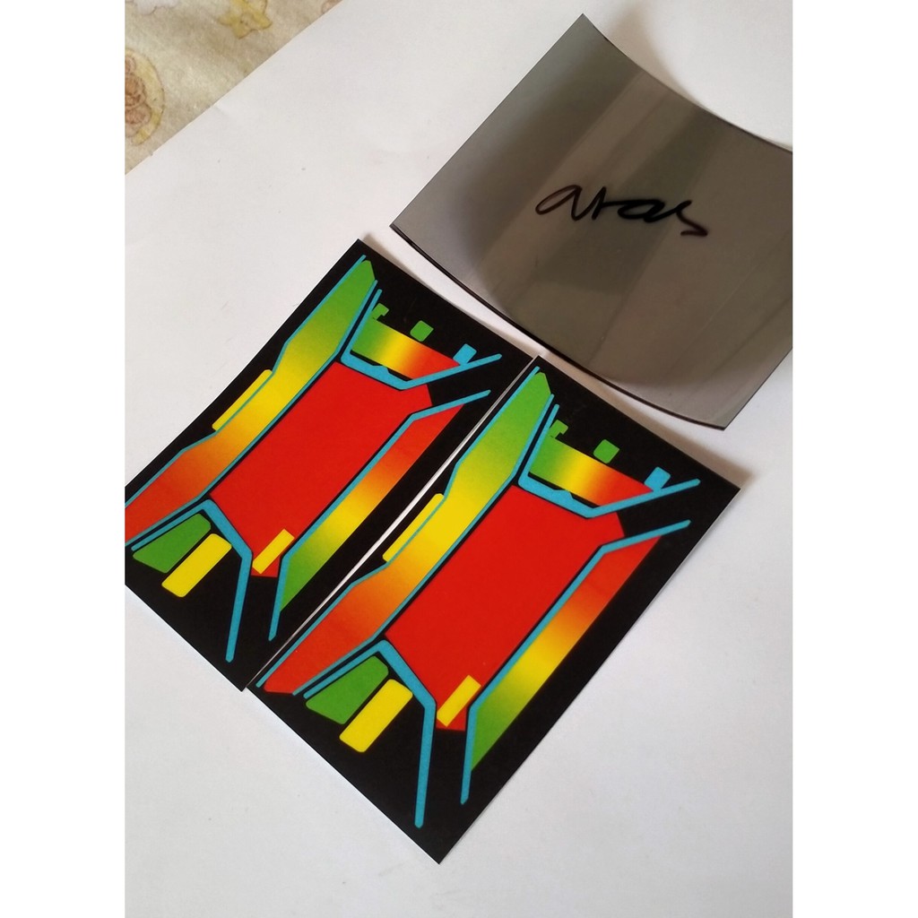 Paket Sunburn STICKER LCD SPEEDOMETER AEROX 155 dan LEXI