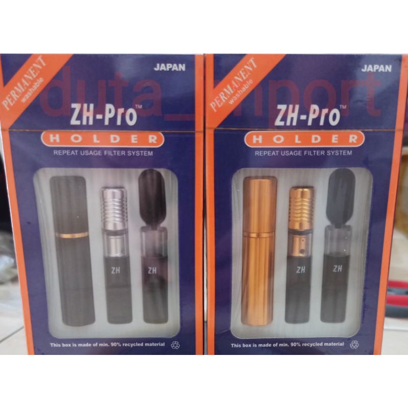 ZH-Pro filter Holder Permanent washable/Pipa penyaring ZH-Pro JAPAN ZH610