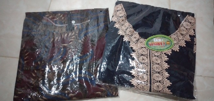 Terlaris Serut Genes Jelita Tunic Navbor Yelbor Whitbor Creambor Tunik Batik Modern Hrb030 Dolbi Dob