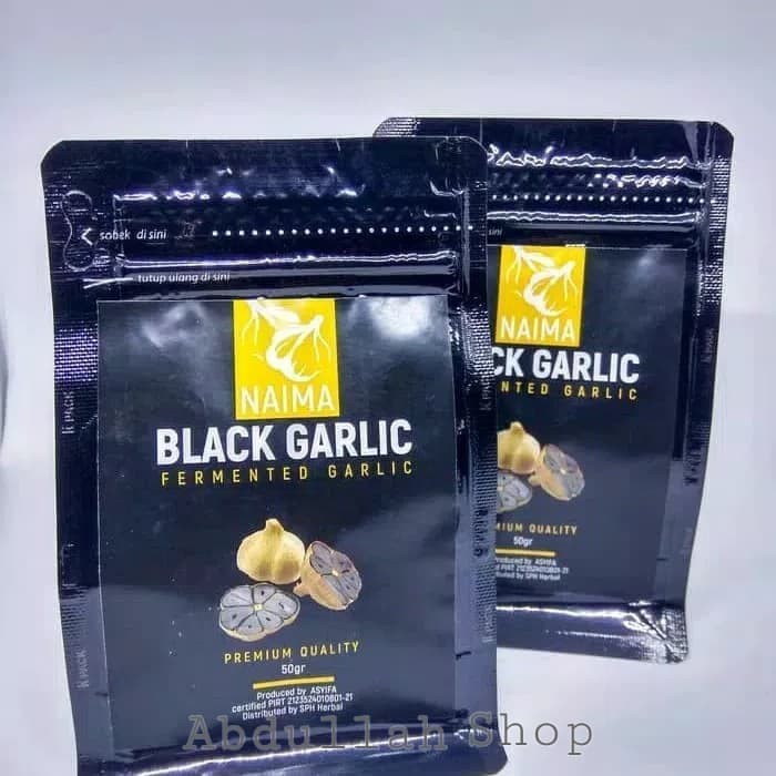 

Black Garlic (Bawang Putih Hitam) Naima