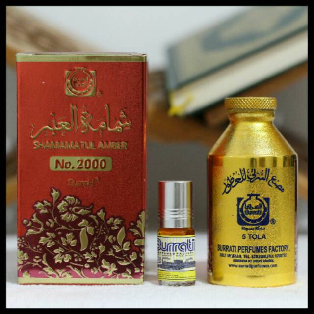 Amber 2000 ukuran 3ml Surrati Original