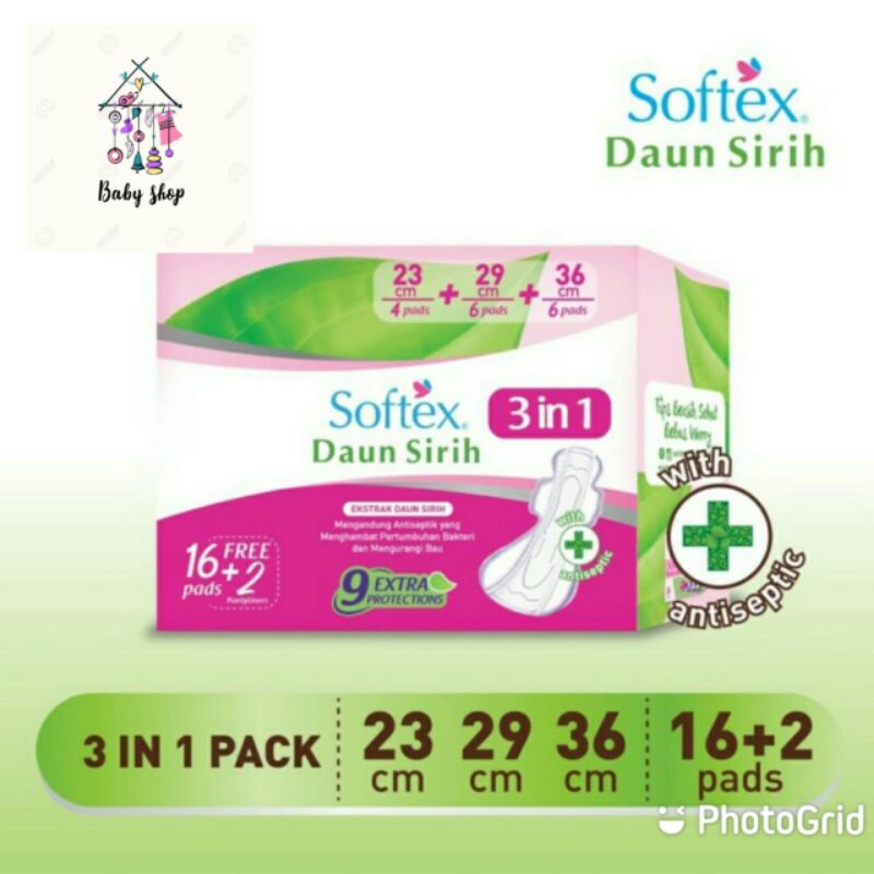 softex daun sirih 3in 1