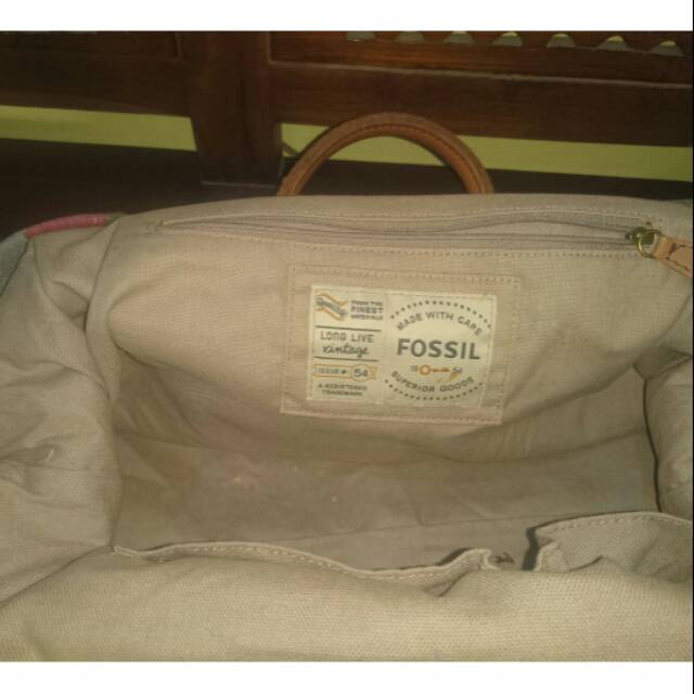 Preloved tas fossil doctor vintage