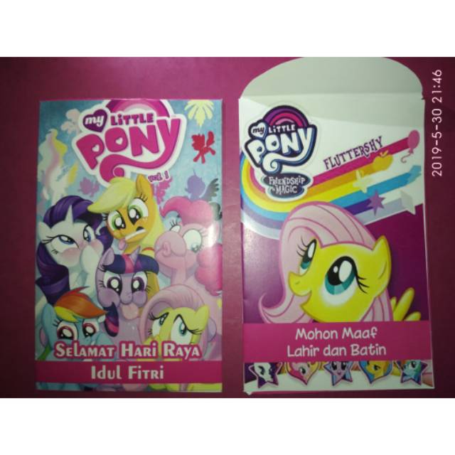 

Amplop Lebaran My Little Pony